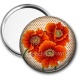 Miroir de poche - coquelicot