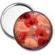 Miroir de poche - coquelicot