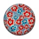 Cabochon Résine - coquelicot