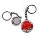 Porte clés - coquelicot