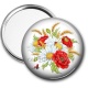 Miroir de poche - coquelicot