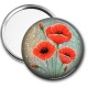 Miroir de poche - coquelicot