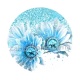 fleur bleu