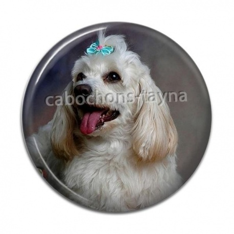 Cabochon Résine - chien