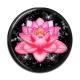 Cabochon Résine - fleur exotique