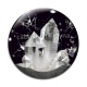 Cabochon Verre - pierre cristal
