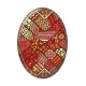 Cabochon Résine Ovale - Afrique