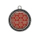Pendentif Cabochon Argent - Afrique
