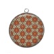 Pendentif Cabochon Argent - Afrique