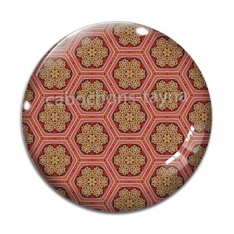 Cabochon Verre - Afrique