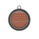 Pendentif Cabochon Argent - Afrique
