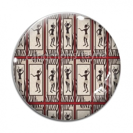 Cabochon Verre - Afrique