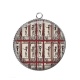 Pendentif Cabochon Argent - Afrique