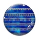 Cabochon Verre - Aztèque