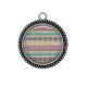 Pendentif Cabochon Argent - Afrique