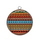 Pendentif Cabochon Argent - Afrique