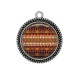Pendentif Cabochon Argent - Afrique