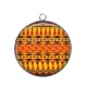 Pendentif Cabochon Argent - Afrique