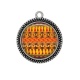 Pendentif Cabochon Argent - Afrique