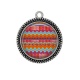 Pendentif Cabochon Argent - Afrique