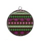 Pendentif Cabochon Argent - Afrique