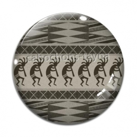 Cabochon Verre - Afrique