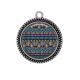 Pendentif Cabochon Argent - Afrique