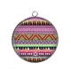 Pendentif Cabochon Argent - Afrique