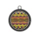 Pendentif Cabochon Argent - Afrique