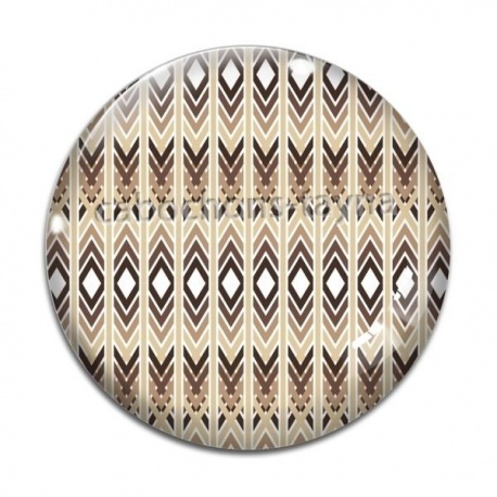 Cabochon Verre - Afrique