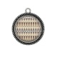 Pendentif Cabochon Argent - Afrique