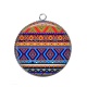Pendentif Cabochon Argent - Afrique
