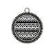 Pendentif Cabochon Argent - Afrique