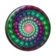 Cabochon Résine - spirale