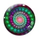 Cabochon Verre - spirale