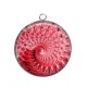 Pendentif Cabochon Argent - spirale