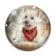Cabochon Verre - chien