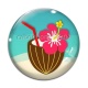 Cabochon Verre - coco