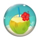 Cabochon Verre - coco