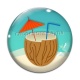 Cabochon Verre - coco