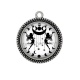 Pendentif Cabochon Argent - fée
