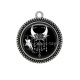 Pendentif Cabochon Argent - fée