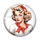 Cabochon Verre - pin up