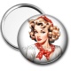 Miroir de poche - pin up