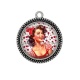Pendentif Cabochon Argent - pin up