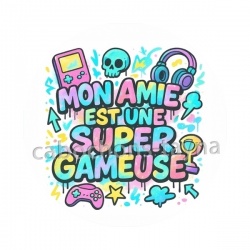 mon amie est une super gameuse