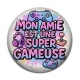 Cabochon Résine - mon amie est une super gameuse