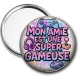 Miroir de poche - mon amie est une super gameuse