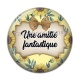 Cabochon Résine - une amitié fantastique