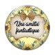 Cabochon Verre - une amitié fantastique
